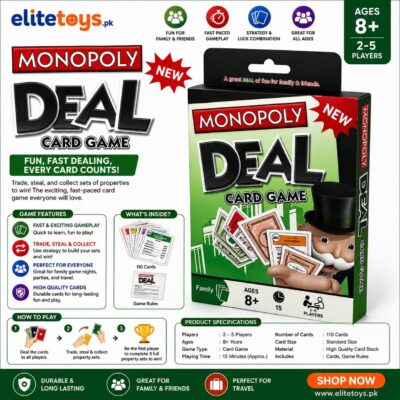 MONOPOLY Card Game New Imported