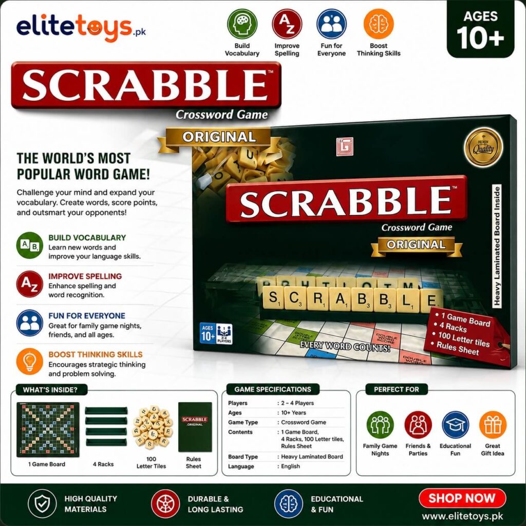 Scrabble Crossword Game